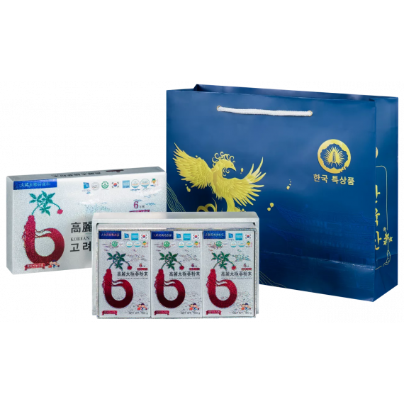 Bột Thiên Sâm Chính Phủ Hàn Quốc Premium 100g x 3 lọ