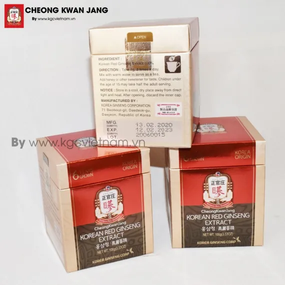 Cao hồng sâm Jung Kwan Jang - KGC 100gr | kgcvietnam.vn