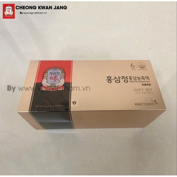 Cao hồng sâm chính phủ KGC Hàn Quốc 110g x 3 lọ | kgcvietnam.vn