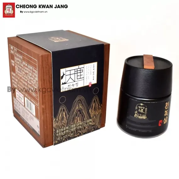 Cao Hồng Sâm Nhung Hươu Chính Phủ KGC Hàn Quốc 180g x 1 lọ | Jung Kwan Jang | kgcvietnam.vn
