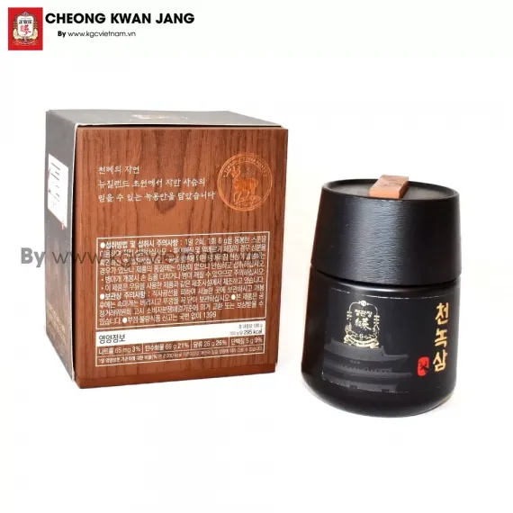 Cao Hồng Sâm Nhung Hươu Chính Phủ KGC Hàn Quốc 180g x 1 lọ | Jung Kwan Jang | kgcvietnam.vn