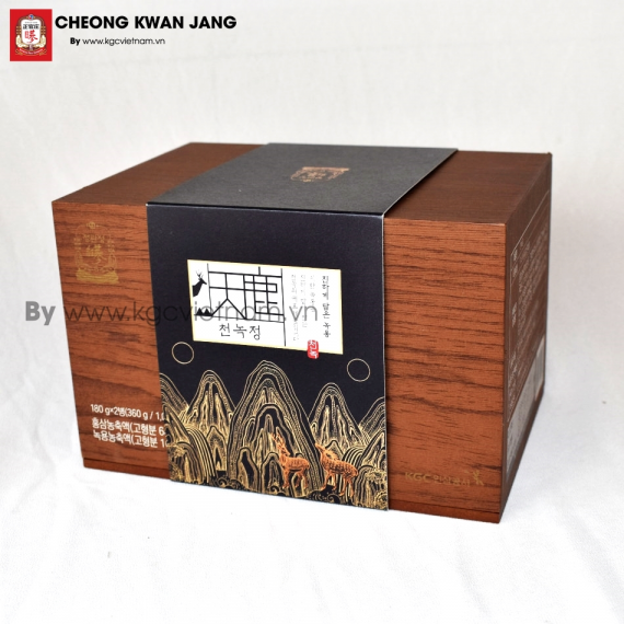 Cao Hồng Sâm Nhung Hươu Chính Phủ KGC Hàn Quốc 180g x 1 lọ | kgcvietnam.vn