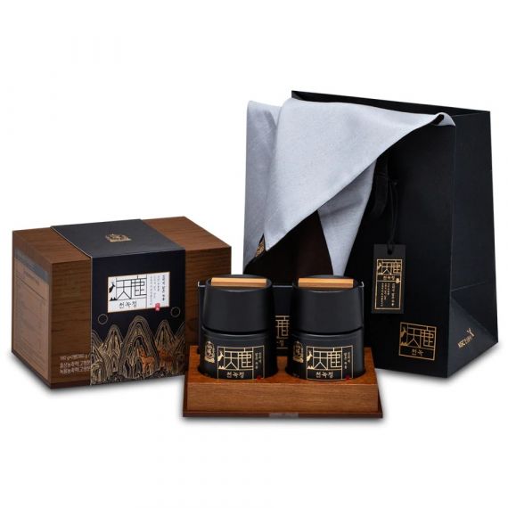 Cao hồng sâm nhung hươu KGC - Cheong Kwan Jang 180g x 2 lọ món quà biếu sức khỏe cho những đấng sinh thành