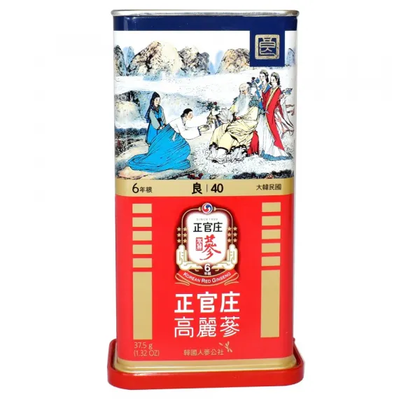 Hồng sâm củ khô KGC Hàn Quốc 37,5g số 40 | kgcvietnam.vn