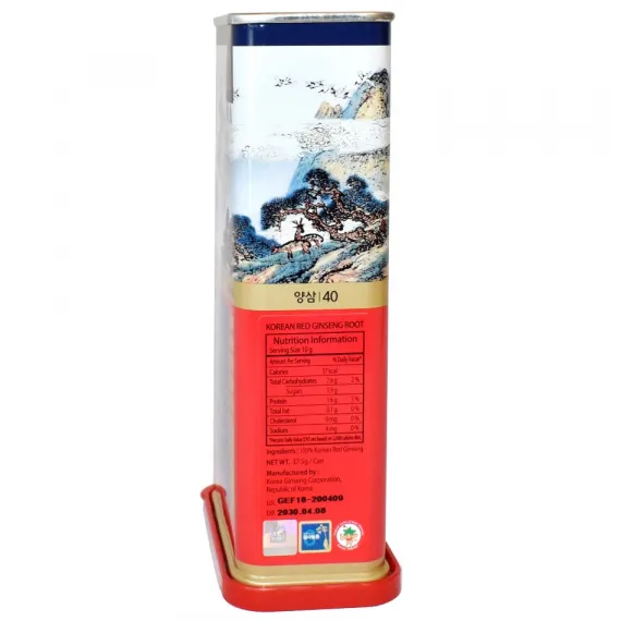 Hồng sâm củ khô KGC Hàn Quốc 37,5g số 40 | kgcvietnam.vn