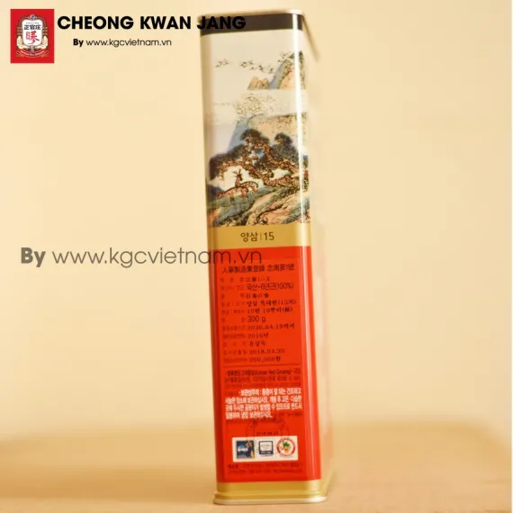 Hồng sâm củ khô KGC Jung kwan jang Hàn Quốc 300g số 15 | kgcvietnam.vn