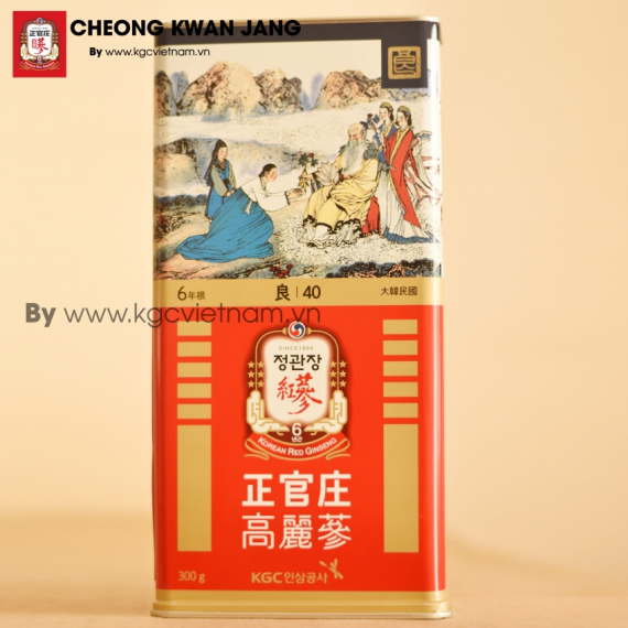 Hồng sâm củ khô KGC Hàn Quốc 300g số 40 | kgcvietnam.vn