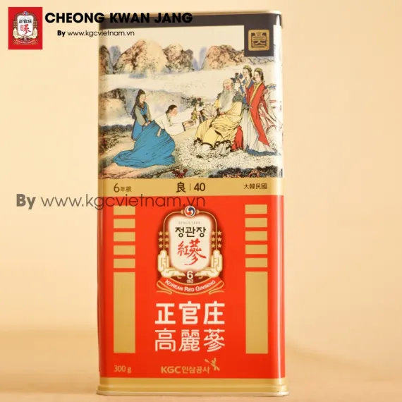 Hồng sâm củ khô KGC Hàn Quốc 300g số 40 | kgcvietnam.vn