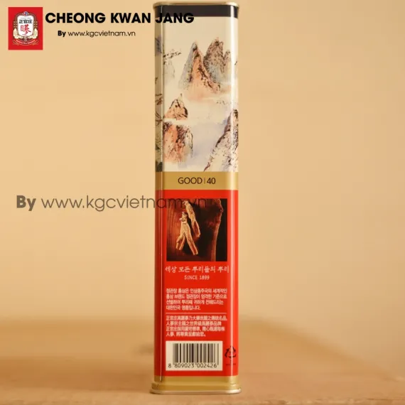 Hồng sâm củ khô KGC Hàn Quốc 300g số 40 | kgcvietnam.vn
