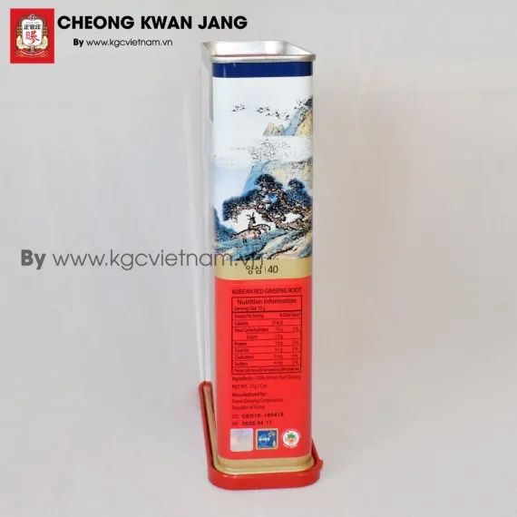 Hồng sâm củ khô KGC Hàn Quốc 75gr số 40 | kgcvietnam.vn Hồng sâm củ khô KGC Hàn Quốc 75gr số 40 | kgcvietnam.vn
