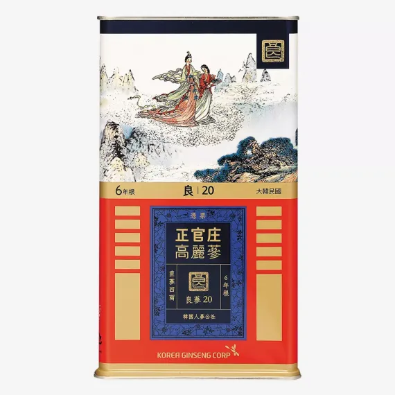 Hồng Sâm Củ Khô KGC Hàn Quốc  150 gam 7 củ số 20 | kgcvietnam.vn