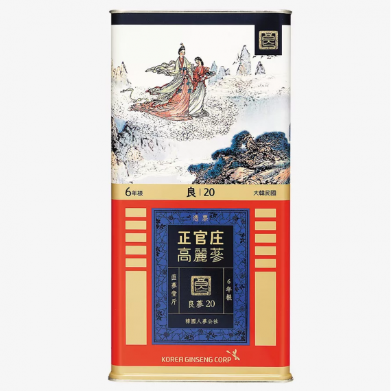 Hồng sâm củ khô KGC Hàn Quốc 600g số 20 | kgcvietnam.vn
