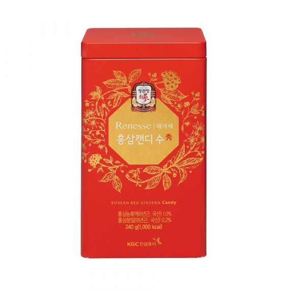 Kẹo Hồng Sâm Có Đường KGC Hàn Quốc 240g