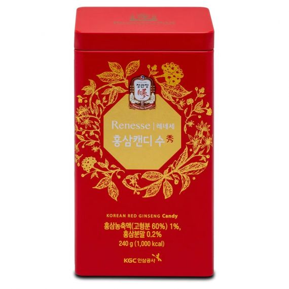 Kẹo Hồng Sâm Có Đường KGC Hàn Quốc 240g