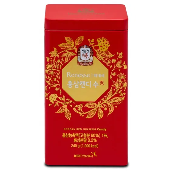 Kẹo Hồng Sâm Có Đường KGC Hàn Quốc 240g