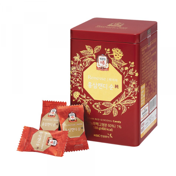 Kẹo Hồng Sâm Không Đường KGC Hàn Quốc 180g