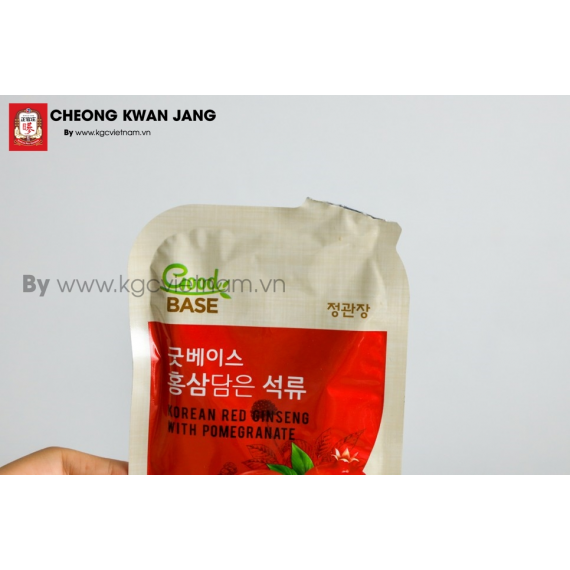 Nước hồng sâm lựu đỏ Good Base KGC Jung Kwan Jang 50ml x 30 gói | kgcvietnam.vn