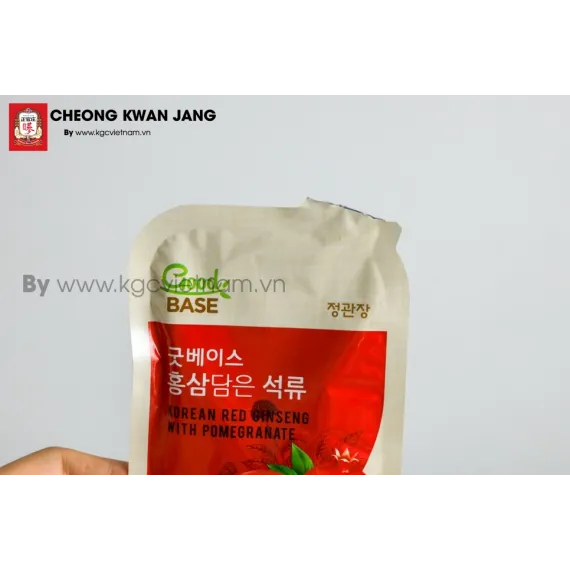 Nước hồng sâm lựu đỏ Good Base KGC Jung Kwan Jang 50ml x 30 gói | kgcvietnam.vn