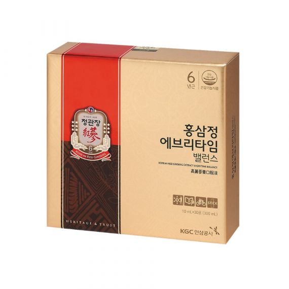 Nước hồng sâm KGC Jung Kwan Jang Everytime Balance 10ml x 30 gói