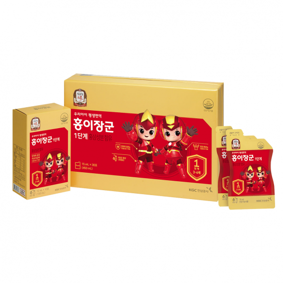 Nước hồng sâm trẻ em KGC Jung Kwan Jang 10ml x 30 gói số 1 | kgcvietnam.vn