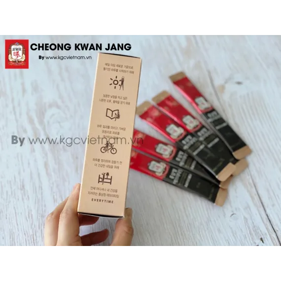 Nước hồng sâm KGC Jung Kwan Jang Everytime 10ml x 30 gói | kgcvietnam.vn