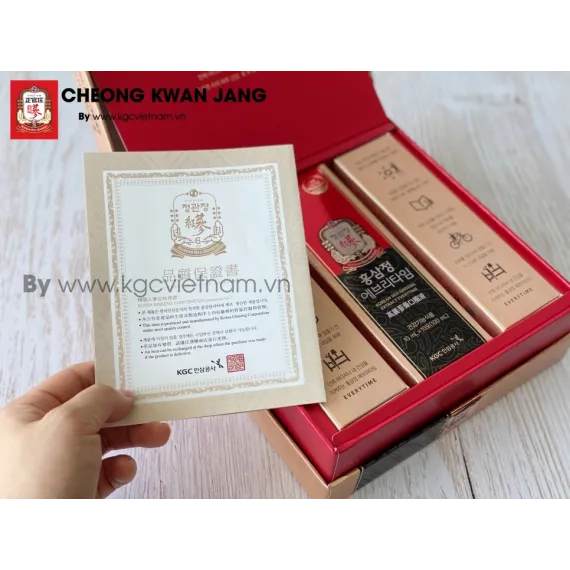 Nước hồng sâm Jung Kwan Jang - KGC Everytime 10ml x 30 gói | kgcvietnam.vn