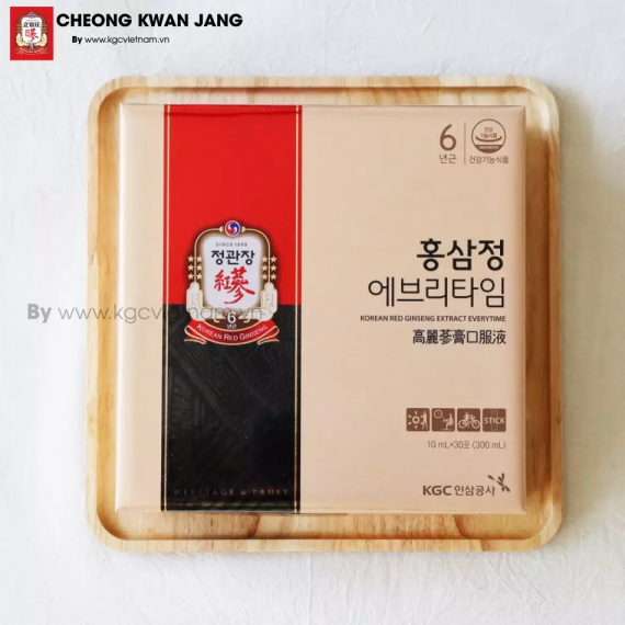 Nước hồng sâm Jung Kwan Jang - KGC Everytime 10ml x 30 gói | kgcvietnam.vn
