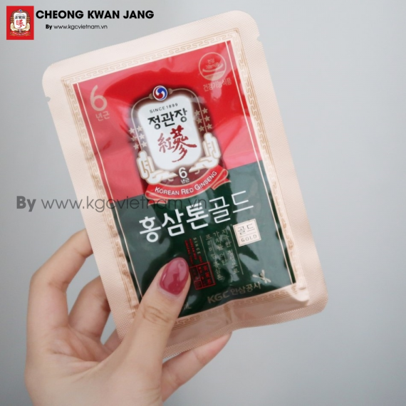 Nước hồng sâm Tonic Gold KGC 40ml x 30 gói | kgcvietnam.vn