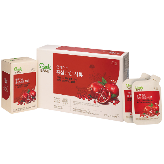 Nước hồng sâm lựu đỏ Good Base KGC Jung Kwan Jang 50ml x 30 gói | kgcvietnam.vn