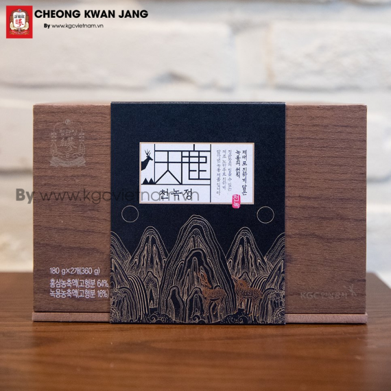 Nước hồng sâm nhung hươu KGC Jung Kwan Jang Cheon Nok 10g x 30 gói | kgcvietnam.vn