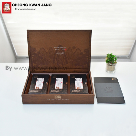 Nước hồng sâm nhung hươu KGC Jung Kwan Jang Cheon Nok 10g x 30 gói | kgcvietnam.vn