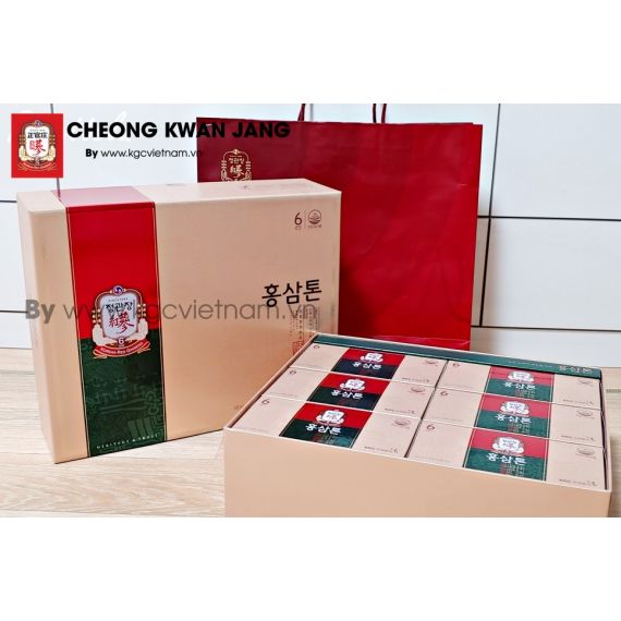 Nước Hồng Sâm KGC Jung Kwan Jang TONIC MILD Hàn Quốc 50ml x 60 Gói