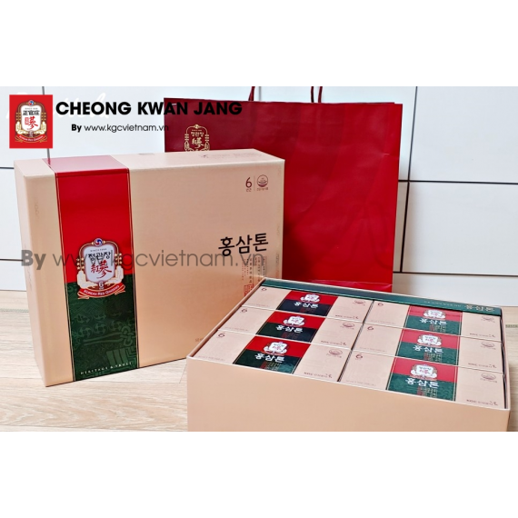 Nước Hồng Sâm KGC Jung Kwan Jang TONIC MILD Hàn Quốc 50ml x 60 Gói | kgcvietnam.vn