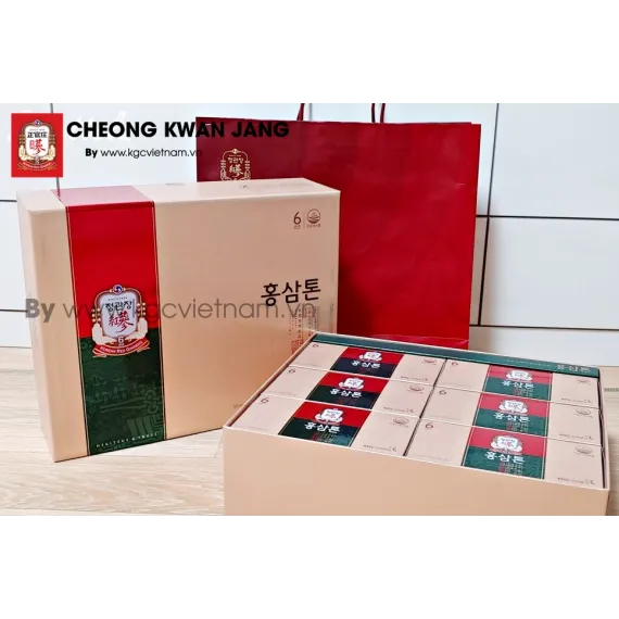 Nước Hồng Sâm KGC Jung Kwan Jang TONIC MILD Hàn Quốc 50ml x 60 Gói | kgcvietnam.vn