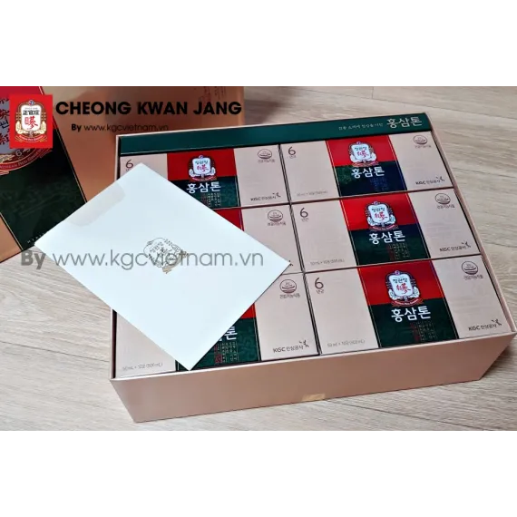Nước Hồng Sâm KGC Jung Kwan Jang TONIC MILD Hàn Quốc 50ml x 60 Gói | kgcvietnam.vn
