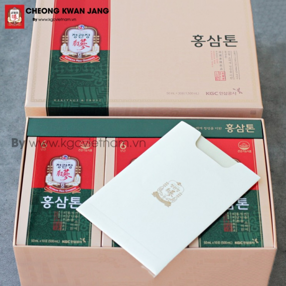 Nước hồng sâm Tonic Mild KGC 50ml x 30 gói | kgcvietnam.vn