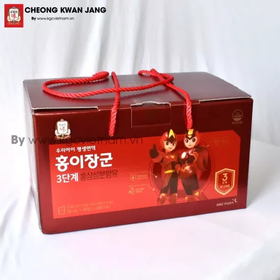 Nước hồng sâm trẻ em KGC số 3 20ml x 90 gói