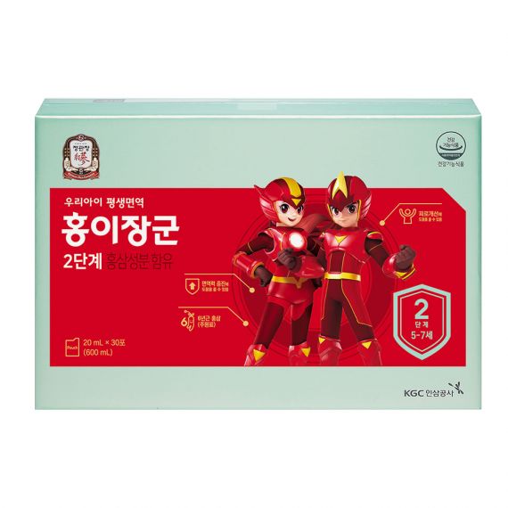 Nước hồng sâm trẻ em KGC Hàn Quốc 20ml x 30 gói số 2
