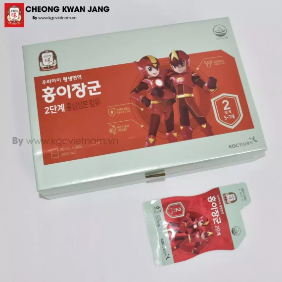 Nước hồng sâm trẻ em KGC | KGC Việt Nam | Hồng Sâm KGC | kgcvietnam.vn