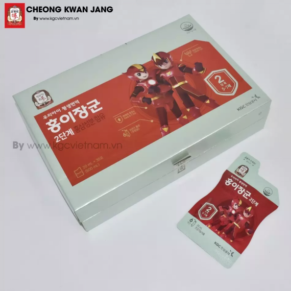 Nước hồng sâm trẻ em KGC | KGC Việt Nam | Hồng Sâm KGC | kgcvietnam.vn