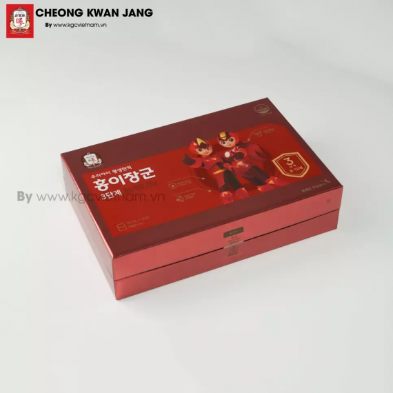 Nước hồng sâm trẻ em KGC Hàn Quốc 20ml x 30 gói số 3 | kgcvietnam.vn