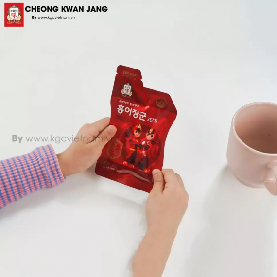 Nước hồng sâm trẻ em KGC Hàn Quốc 20ml x 30 gói số 3 | kgcvietnam.vn