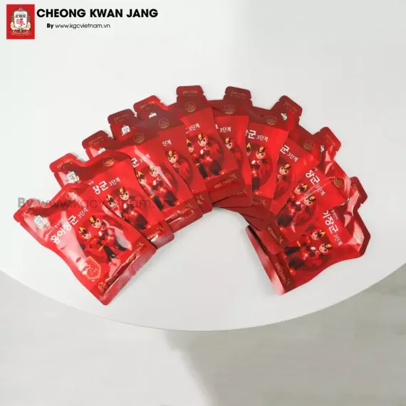 Nước hồng sâm trẻ em KGC Hàn Quốc 20ml x 30 gói số 3 | kgcvietnam.vn