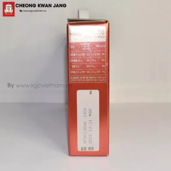 Nước Hồng Sâm Won KGC Jung Kwan Jang Hàn Quốc 70ml x 15 gói | kgcvietnam.vn