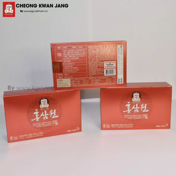 Nước Hồng Sâm Won KGC Jung Kwan Jang Hàn Quốc 70ml x 15 gói | kgcvietnam.vn