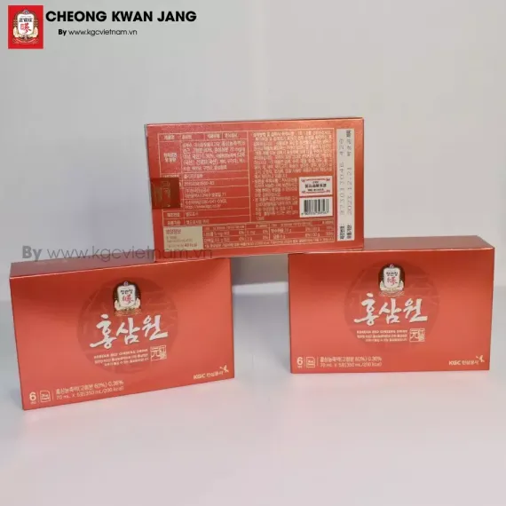 Nước Hồng Sâm Won KGC Jung Kwan Jang Hàn Quốc 70ml x 15 gói | kgcvietnam.vn