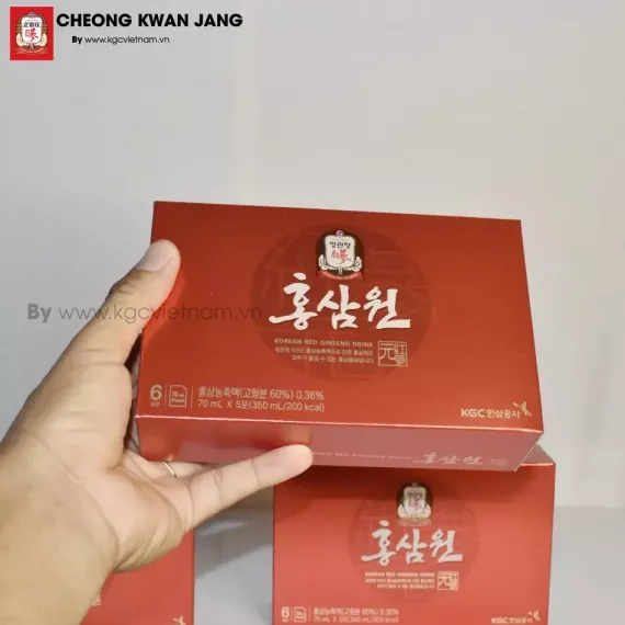 Nước Hồng Sâm Won KGC Jung Kwan Jang Hàn Quốc 70ml x 15 gói | kgcvietnam.vn