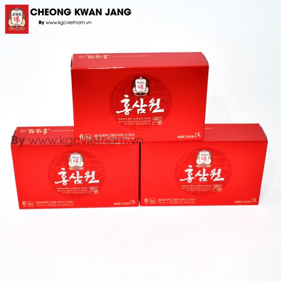Nước Hồng Sâm Won KGC Jung Kwan Jang Hàn Quốc 70ml x 15 gói | kgcvietnam.vn