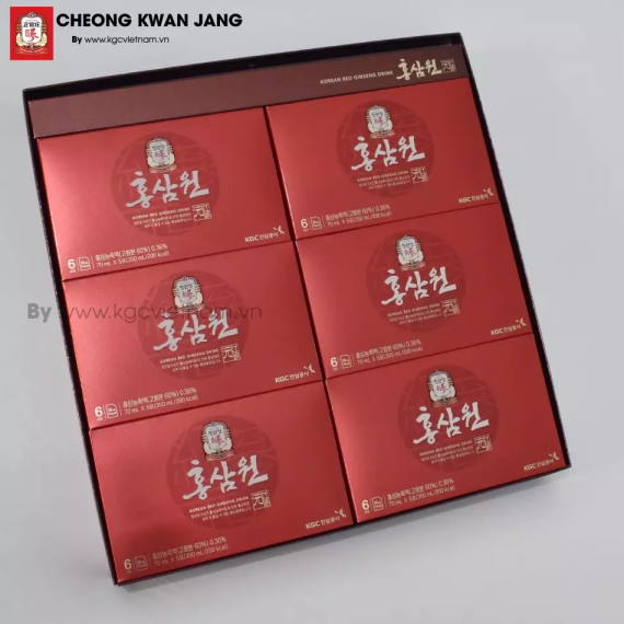 Nước hồng sâm Won Jung Kwan Jang Hàn Quốc 70ml x 30 gói | kgcvietnam.vn