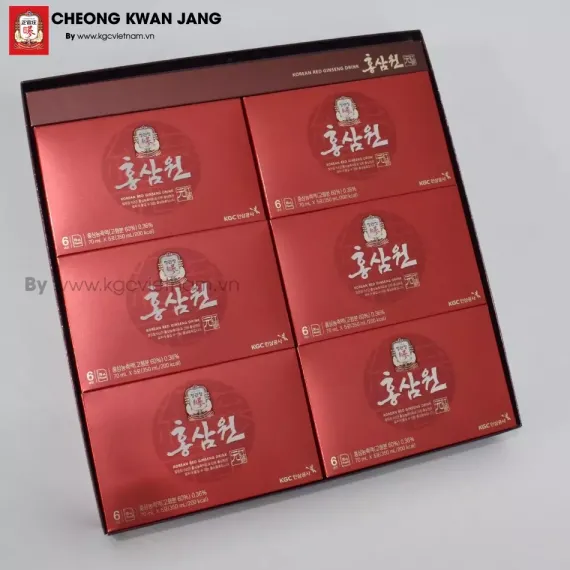 Nước hồng sâm Won Jung Kwan Jang Hàn Quốc 70ml x 30 gói | kgcvietnam.vn